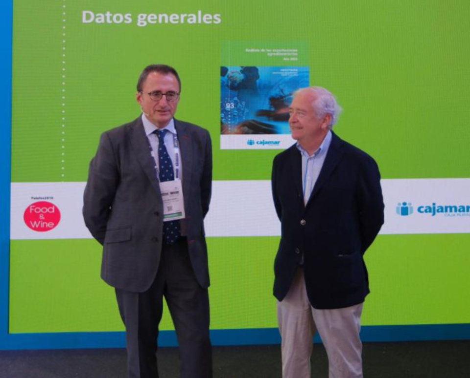 Presentaci&oacute;n de la VI Edici&oacute;n del informe An&aacute;lisis de las exportaciones agroalimentarias, publicado por Cajamar y elaborado por Jaime Palafox.