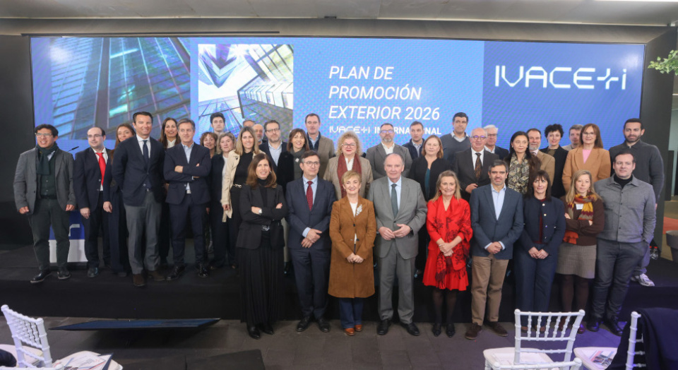 Presentación del Plan de Promoción Exterior para la Internacionalización de la Comunitat Valenciana 2026. Presentación del Plan de Promoción Exterior para la Internacionalización de la Comunitat Valenciana 2026.