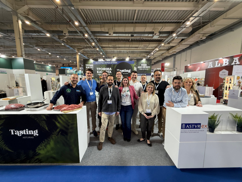 Asturex impulsa la exportaci&oacute;n agroalimentaria en Food Expo Greece 2026.