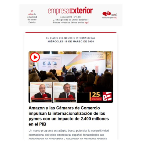 empresa Exterior 18-03-2026