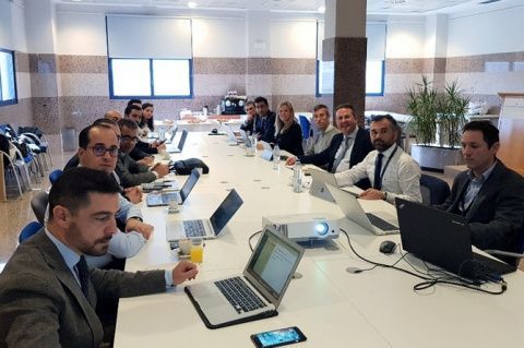 Reunión Innovación ente la APBA y Tánger Med.