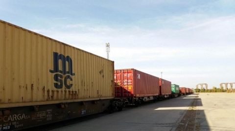 Tren de mercancías.