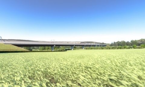 El proyecto comprende los trabajos del tramo que une la zona de Chilterns, ubicada en el sudeste de Inglaterra, con las afueras de la ciudad de Birmingham.