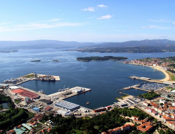 Puerto de Vilagracía de Arousa.