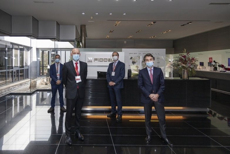 (De izda. a drcha.): Josep Busquets, Boris Darceaux, Fernando Álvarez y Javier Pujol .