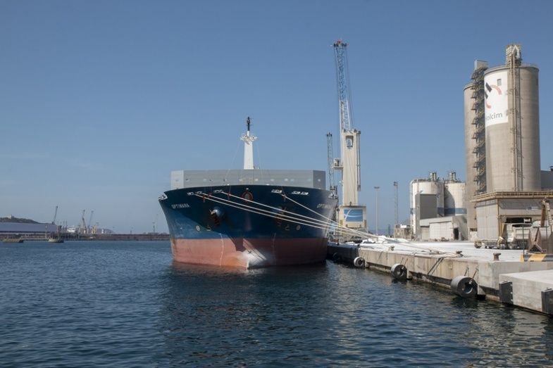 Operativa en el Puerto de Cartagena.