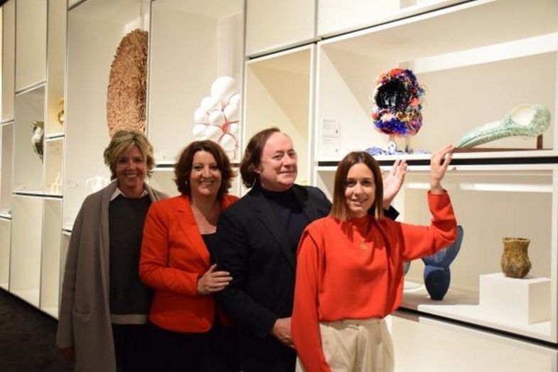 La consejera Patricia Franco ha encabezado la delegación regional que ha visitado la muestra Homo Faber, en Venecia.