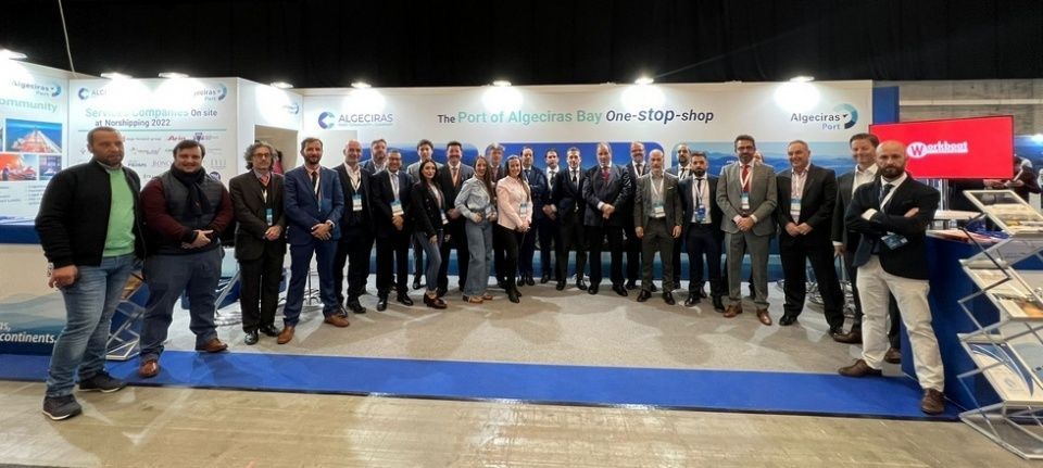 Grupo empresas asistentes a Nor Shipping