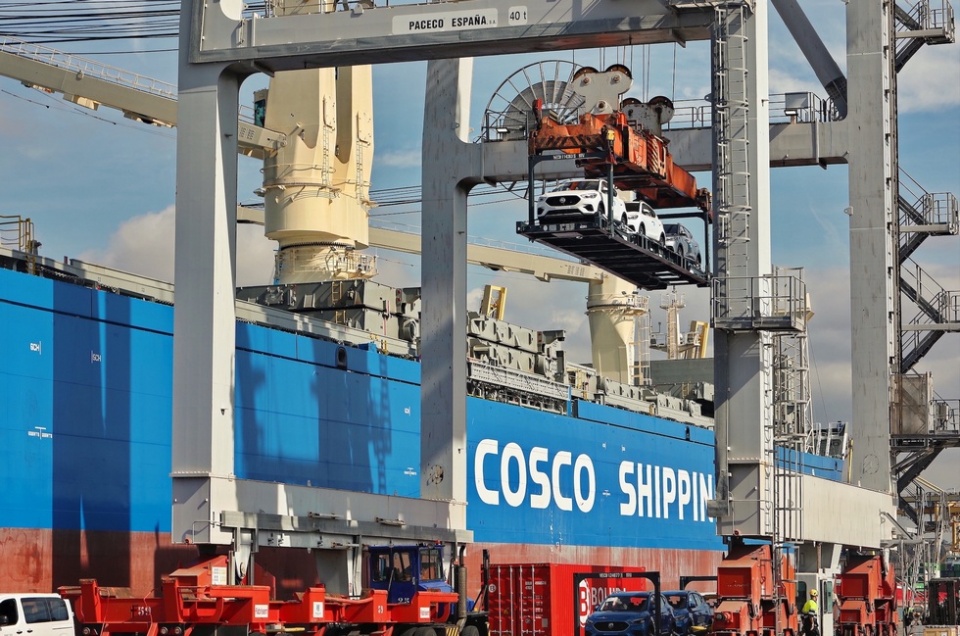 COSCO SHIPPING Fan Rong operativa.