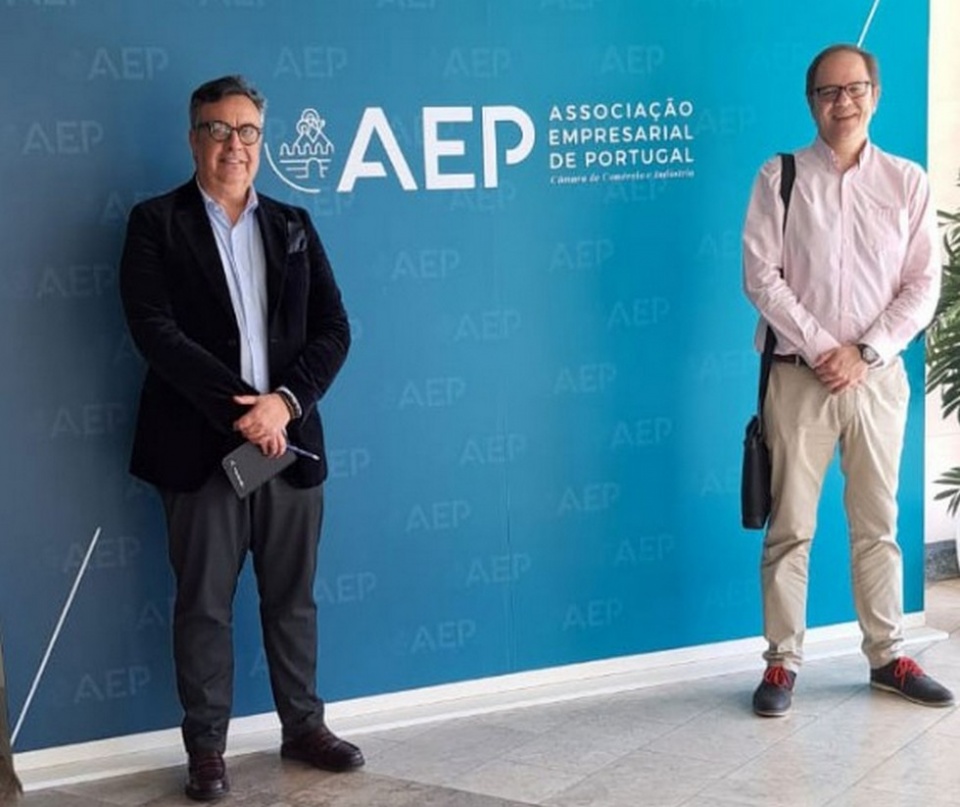 Reunión con el director de Internacional de la Associaçāo Empresarial de Portugal, Miguel Matos, en el marco de la misión comercial.