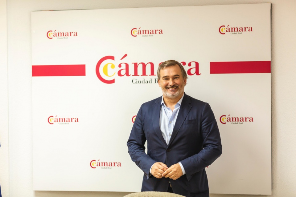El director general de la Cámara de Comercio e Industria de Ciudad Real, Luis Enrique Rodríguez.