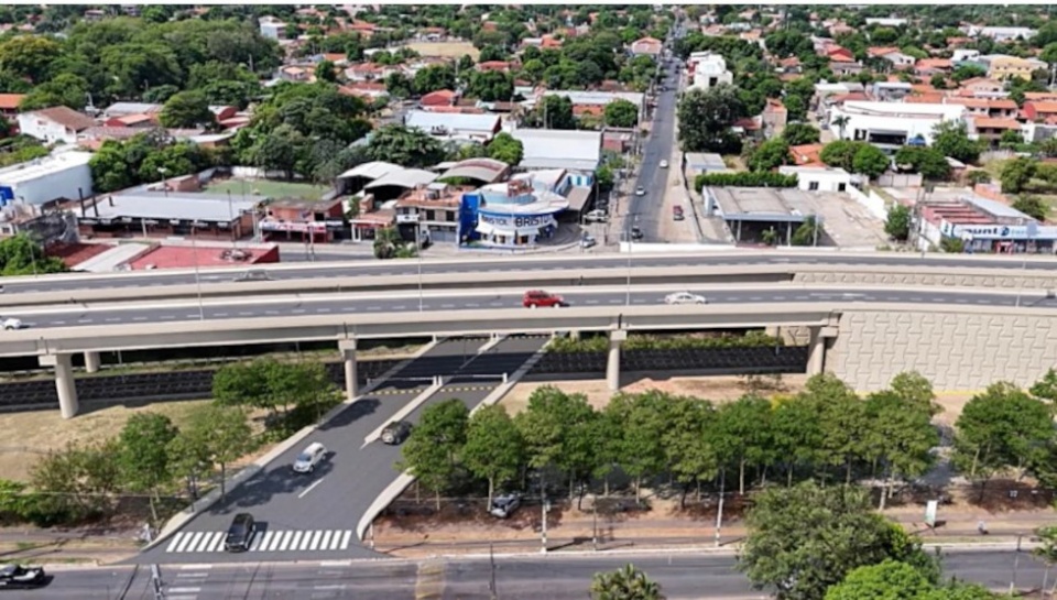 Los nuevos accesos suponen una transformación histórica para la movilidad en la capital, Asunción, y la construcción del primer sistema de acceso rápido de la ciudad.