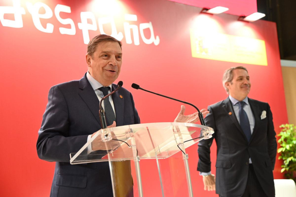 El ministro de Agricultura, Pesca y Alimentación, Luis Planas, durante la inauguración de la 39ª edición de Salón Gourmets. (Foto: La Moncloa). El ministro de Agricultura, Pesca y Alimentación, Luis Planas, durante la inauguración de la 39ª edición de Salón Gourmets. (Foto: La Moncloa).
