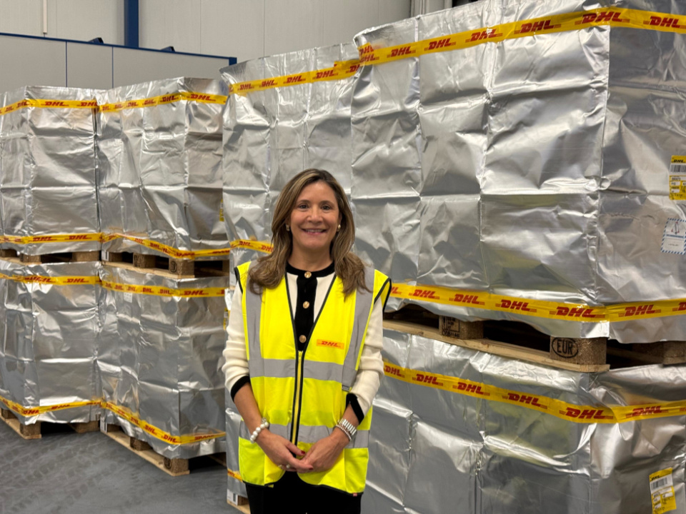 Claudia Roa, Global President de Life Sciences & Healthcare de DHL Group.