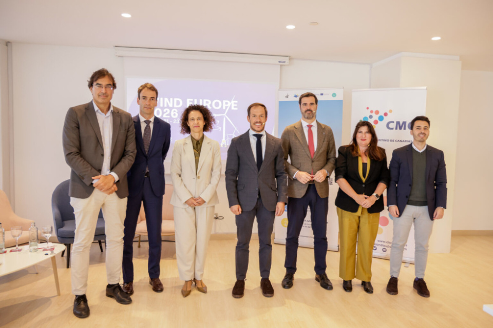 Canarias lidera la eólica marina en España: Feria WindEurope 2026 Canarias lidera la eólica marina en España: Feria WindEurope 2026