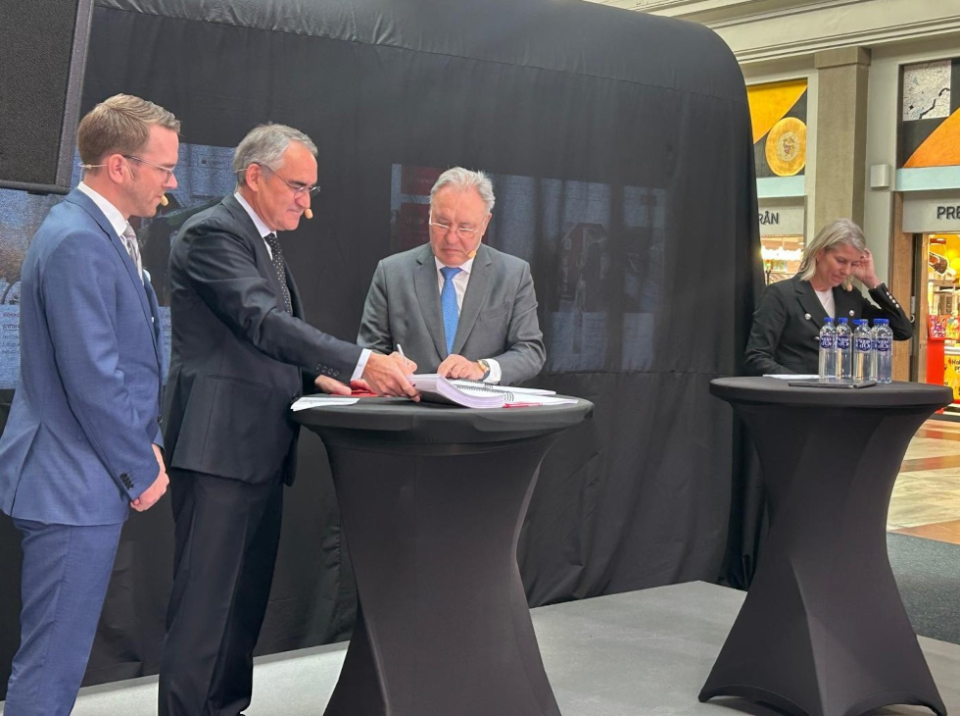 Talgo se adjudica un contrato histórico de 756 M€ para renovar la flota ferroviaria en Suecia