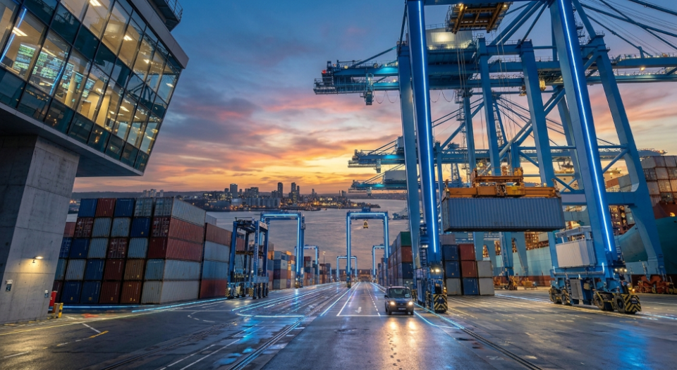 Los puertos han dejado de ser infraestructuras de transporte para convertirse en nodos log&iacute;sticos ultraconectados.