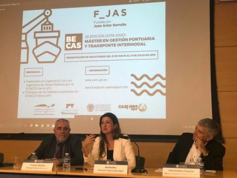 De izquierda a derecha: Francesc Sánchez, Ana Rumbeu y Vicent Esteban Chapapría.