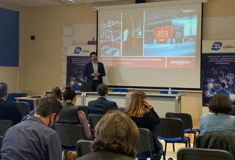 El director de Element Logic en España, Albert Vidal, durante su participación en la jornada.