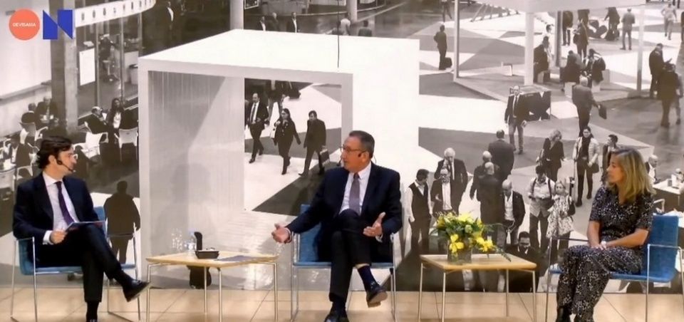 Manuel Rubert en la sesión inaugural de CEVISAMA ON.