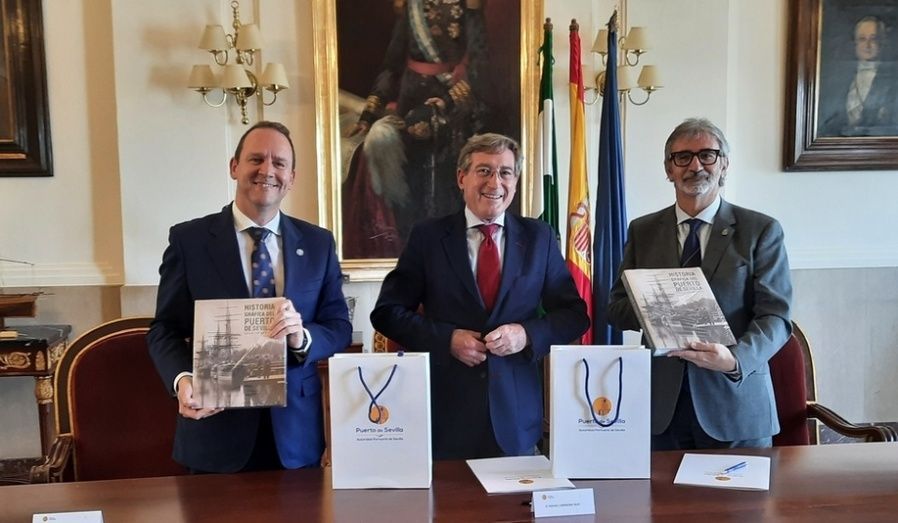 La firma del Convenio.