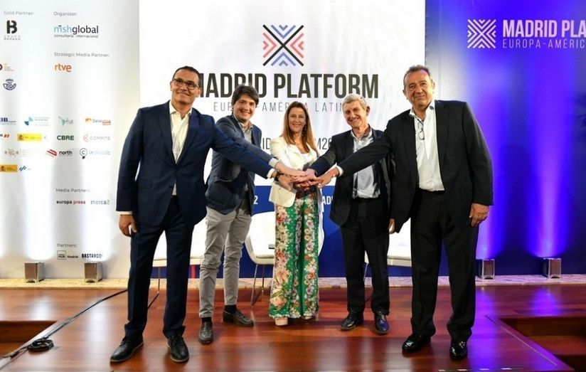 Primero por la derecha Jesús García, CEO de MKTG Spain, en Madrid Platform.