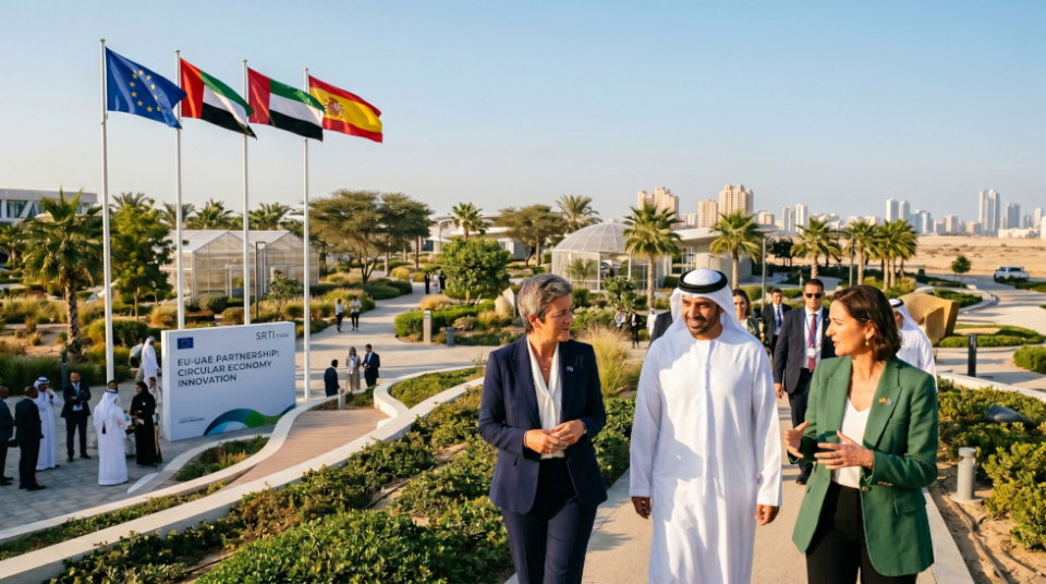La Unión Europea y Sharjah impulsan la economía circular en los EAU, con nuevas oportunidades para España