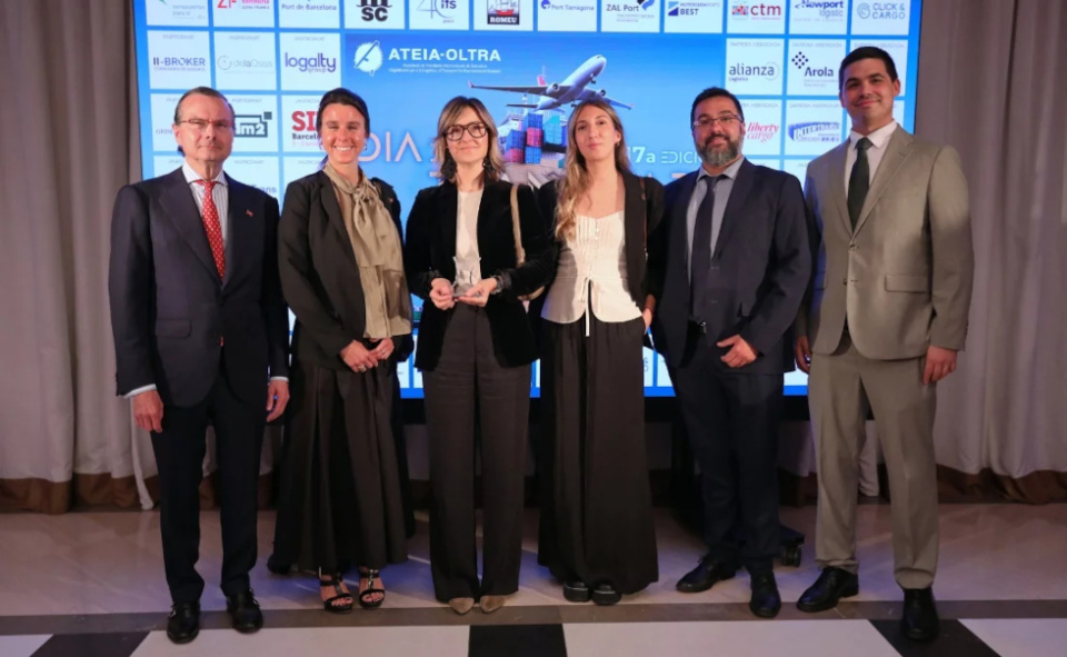 Arola, reconocida en el 17&ordm; D&iacute;a del Transitario de Barcelona (Foto: Grupo Arola).