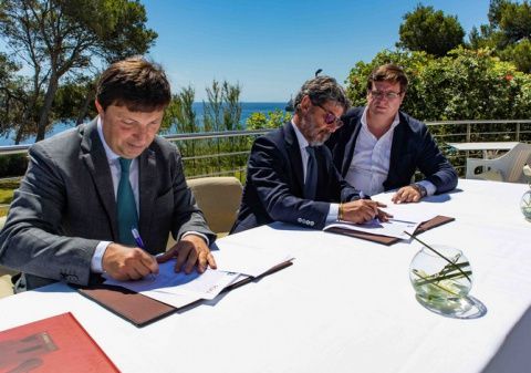 Alexander Samodurov, Jordi Rossello y Pablo Suarez.