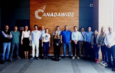 La misión hortofrutícola en Canadá.