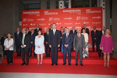Autoridades presentes en La Nit de la Logística.