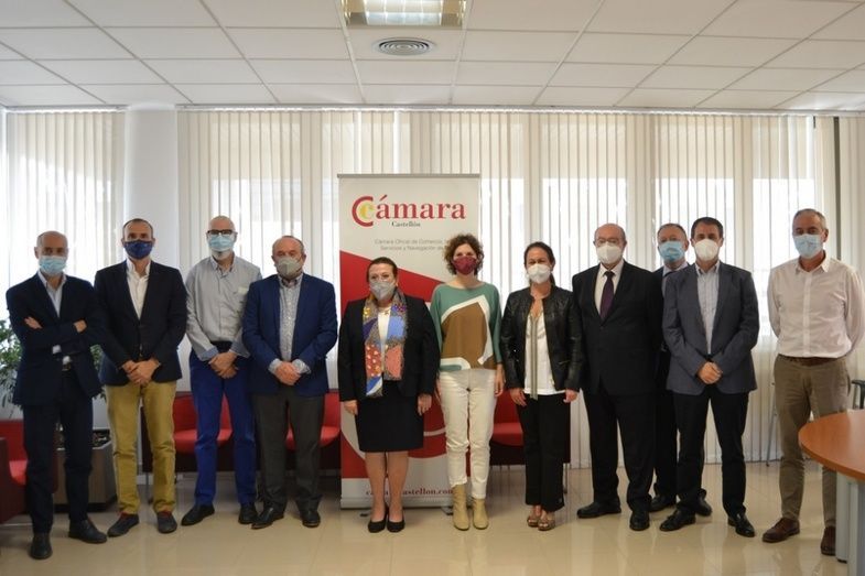 El jurado de los Premios a la Exportación de la Cámara de Comercio de Castellón.