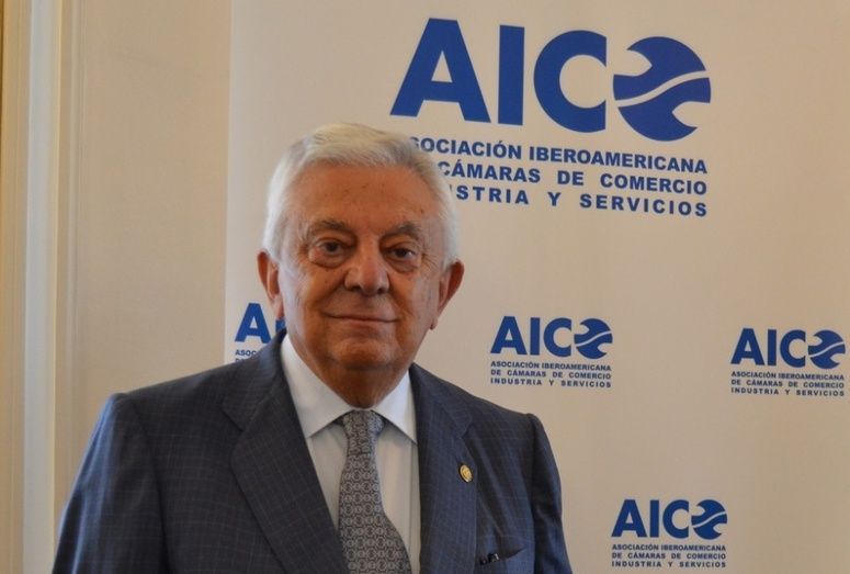 El Presidente de AICO. Francisco Herrero León.