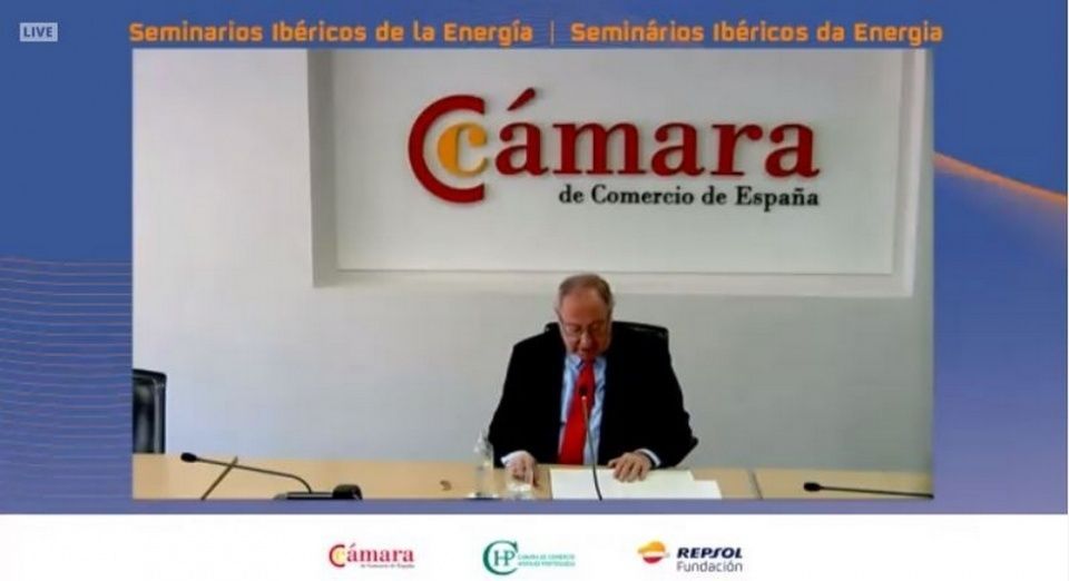 José Luis Bonet, durante su intervención en el Seminario.