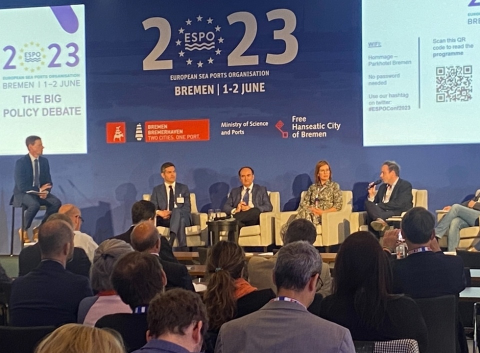La participación del presidente del Puerto de Algeciras en Conferencia anual de ESPO.