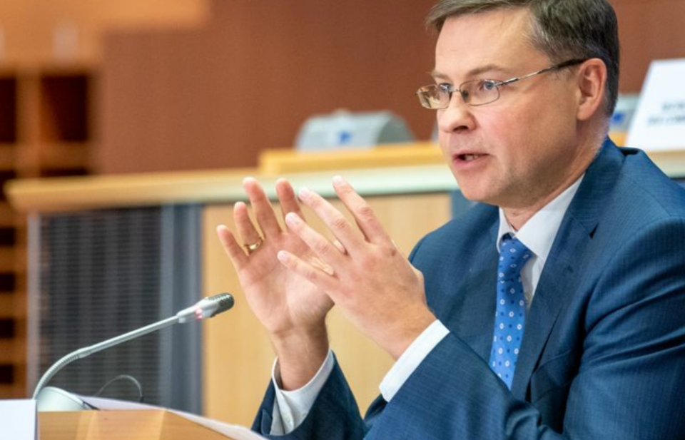 Valdis Dombrovskis, Vicepresident Ejecutivo de la UE para una Economía que Funciona para las Personas.