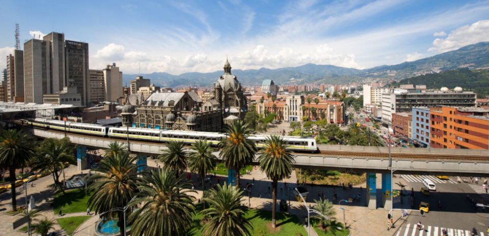 Metro Medellín, Colombia.