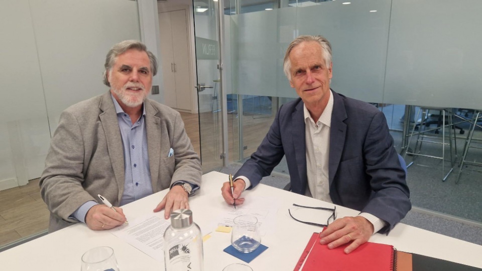 Miguel López Quesada y Walter von Plettenberg.