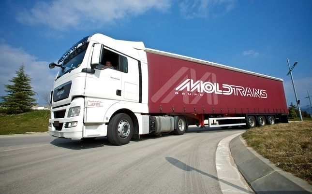 Vehículo del Grupo Moldtrans.