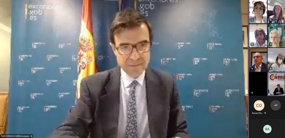 El Secretario de Estado para la Unión Europea, Juan González-Barba.