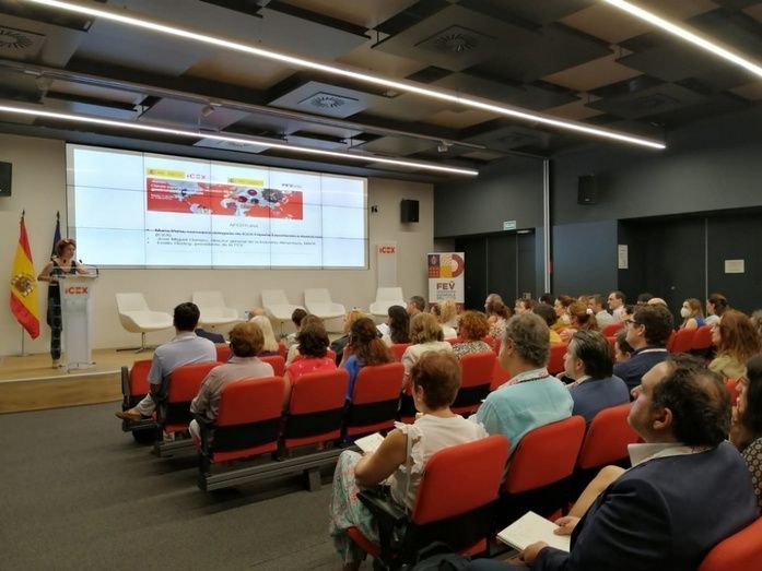 La participación de María Peña, durante la jornada de Gastronomía.