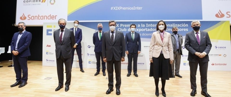 Premios a la Internacionalización 2021 (Foto: Club de Exportadores)