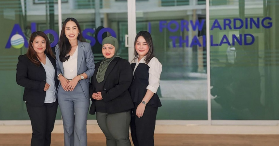 El equipo de Alonso Forwarding Thailand
