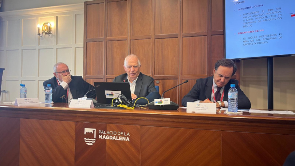 José Luis Bonet ha inaugurado el seminario patrocinado por Cámara de España en la UIMP, “Europa en la encrucijada”.