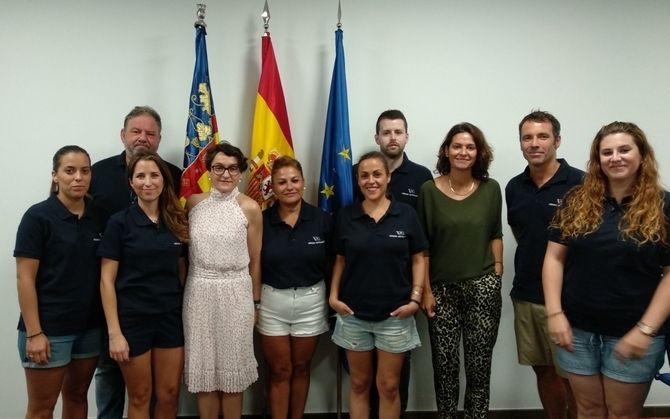 La visita de los trabajadores naviera H&ouml;egh al Puerto de Valencia.