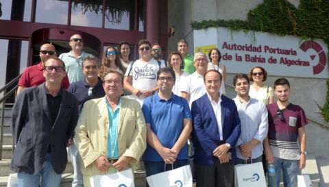 La visita de los participantes en el Seminario “Extremadura Futuro Inminente: Infraestructuras Multimodales, Logística y Competitividad Empresarial”.