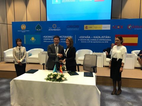 La quinta edición del Consejo Empresarial Kazajstán-España.