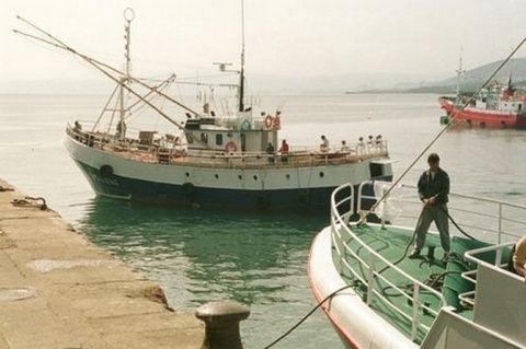 Pescadores españoles.