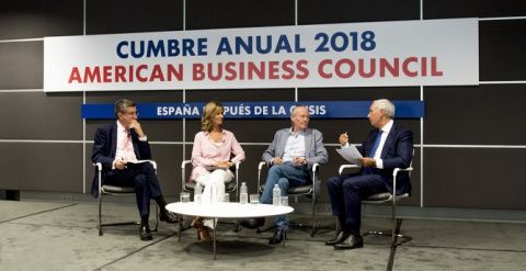 Cumbre Anual American Business Council 2018, en el campus de Alcobendas de la Universidad Europea.