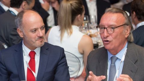 David Regades con Manuel Enrich, director de relaciones con Inversores en Sareb.